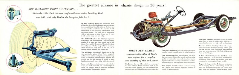 1954 Ford Brochure Page 12